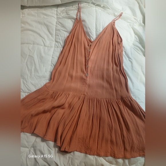 Woman's romper.  Coral color. Brand new condition. XS - Picture 1 of 6
